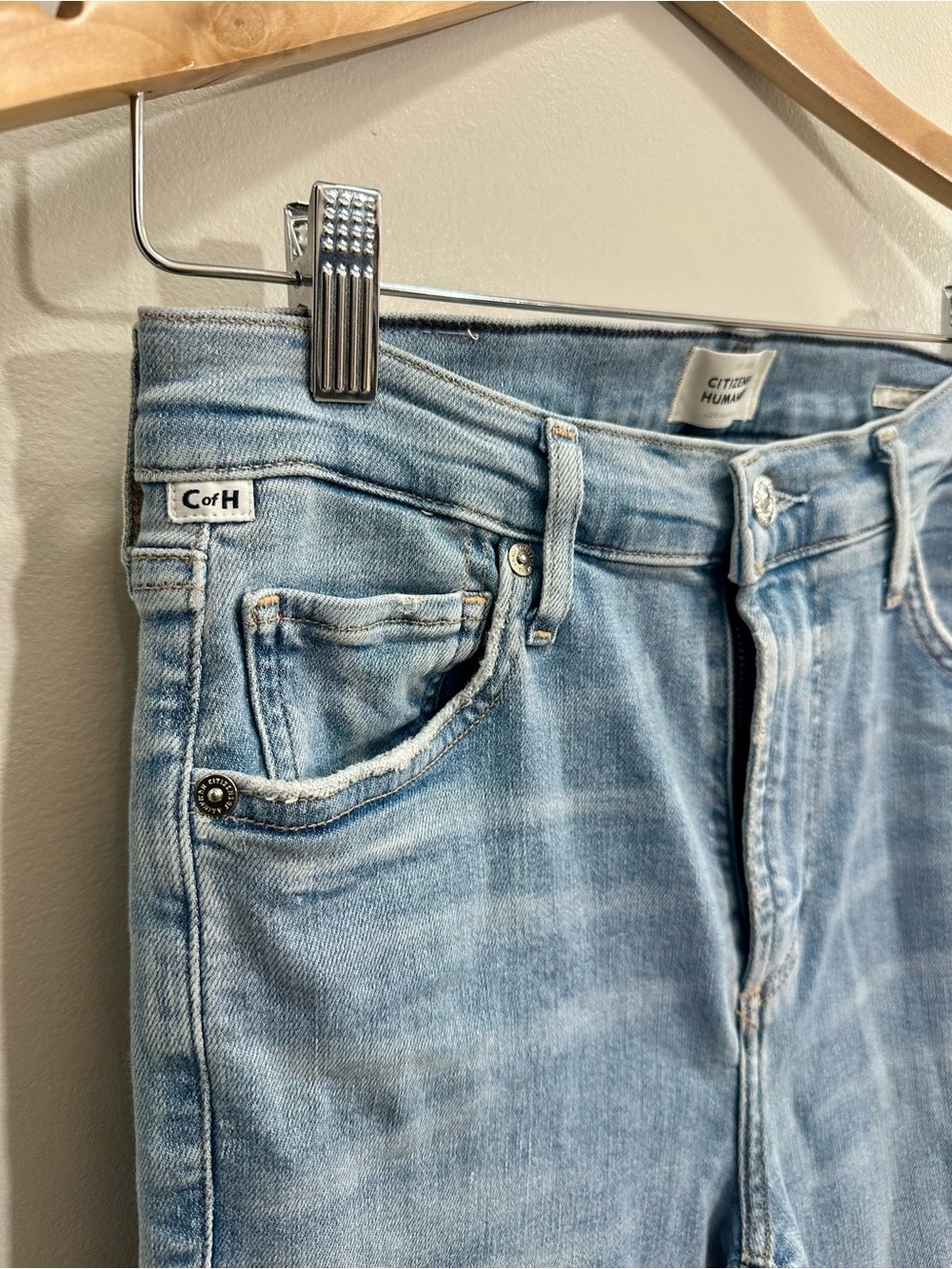 NWT Citizens of Humanity Lilah High Rise Bootcut Jeans Lightwash Size 26 - Picture 8 of 14